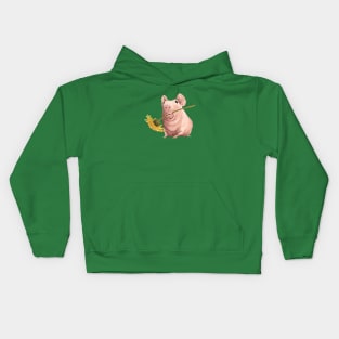 Naked Guinea Pig Kids Hoodie